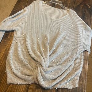 Pearl Embellished Sweater